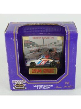 Racing Champions Mark Martin 1994 Premier Edition Brickyard 400 Inaugural Race